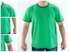 Wholesale men's round neck print short sleeve knitting t shirt