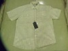 Wholesale 100%COTTON men's short sleeve shirt