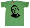 Wholesale men's short sleeve round neck single jersey T-shirt