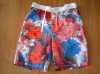 Wholesale men's beach short boardshort surf short swim short