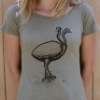 Wholesale 100% organic cotton / bamboo& organic cotton t shirt fashion style