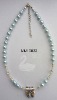 Wholesale Beaded necklace ,butterfly pendant