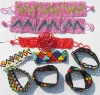 Wholesale Small Glass Beads Handwork Bracelet