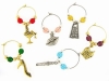 Wholesale wine glass charm