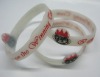 Wholesale Debossed Glow in the Dark Silicone Wristbands