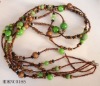 Wholesale wood beads necklace