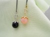 Wholesale Colorful bead phone strap ( two colors can choose)