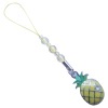 Wholesale Promotion Pineapple Bead Yellow Mobile Phone Pendant
