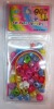 Wholesale fashion plastic bead elastic hairband for kids
