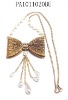 Bow pendant Necklace