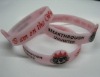 Wholesale Debossed Glow in the Dark Silicone Bracelet