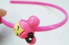 Wholesale fashion cute plastic handmade hairbands for kids
