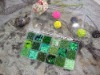 Wholesale Green fashion jewelry making kit great for spring
