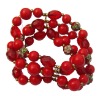 Wholesale Resin & Cloisonne Enamel Beads Bracelet / bangle