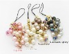 Wholesale Pearl pendant of mobile phone strap, color could be optional