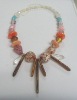 Wholesale Fashion fancy beaded necklace jewelry