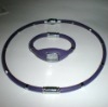 Wholesale various shapes silicone power necklace