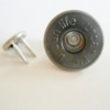 Wholesale 19mm metal shank button for jacket