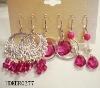 Wholesale plastic bead earring