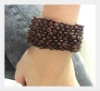 Wholesale Fashion Costume Wooden Beads Bracelet