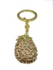 Fashion engraved Pineapple key chain Handbag charms