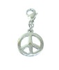 Fashion Alloy Peace charm