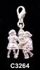 Wholesale 2011 fashion metal alloy charm