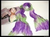 tie dye charm cotton scarf (PS-01072105)