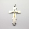 Fashion cross design lucky charm pendant