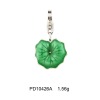 925 sterling silver enamel charm pendant