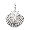 Charm pendants with shell shape