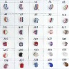 Wholesale Resin Crystal pave beads with rhinestone European style rondelle shape 10*14mm assort color