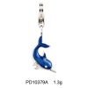 Wholesale 925 sterling silver enamel charm pendant