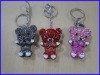 Wholesale 3asst fashion teddy bag charm