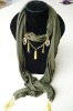 Wholesale 2011 fashion charms jewelry scarf necklace