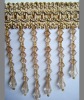 Wholesale kintted bead curtain tassel fringe