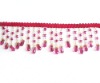 Wholesale Fashion Wave-like Beaded Tassel Fringe