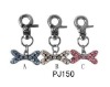 Wholesale Dot enamel bone charm, pet supplies , WONPET