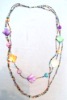 Wholesale colorful beads necklace