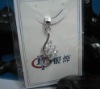 Wholesale wholesale silver charms , rhinestone pendent,brand jewelry