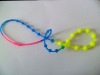 Wholesale 2011 silicone colorful bead necklaces