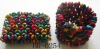 Wholesale colorful wood beads bracelet