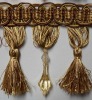 Wholesale curtain Tassel with crystal beads