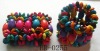 Wholesale colorful wood beads bracelet
