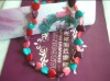 Wholesale 2011 fashion kids heart beaded necklace