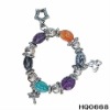 Wholesale Fashion handmade stretchy bracelet bangle