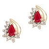 Wholesale 2011 red fashion 925 silver earring(e6024)