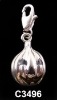 2011 fashion alloy newest unique flower charms