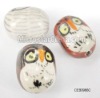 Wholesale Handmade porcelain Beads, owl