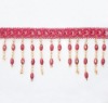Wholesale Lovely Wave-like Beaded Tassel Fringe